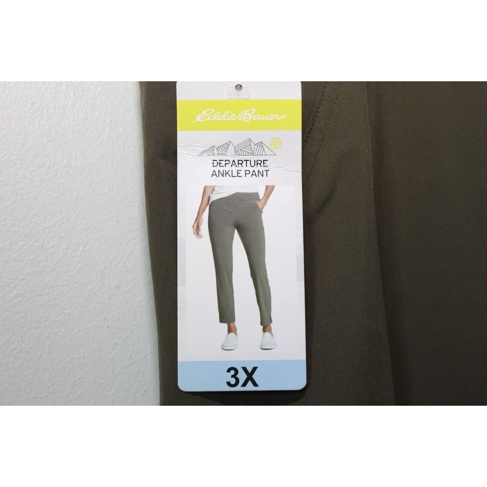 NWT Eddie Bauer Departure Ankle Pants Green Women's Plus Size 3X H14761 - Picture 5 of 13
